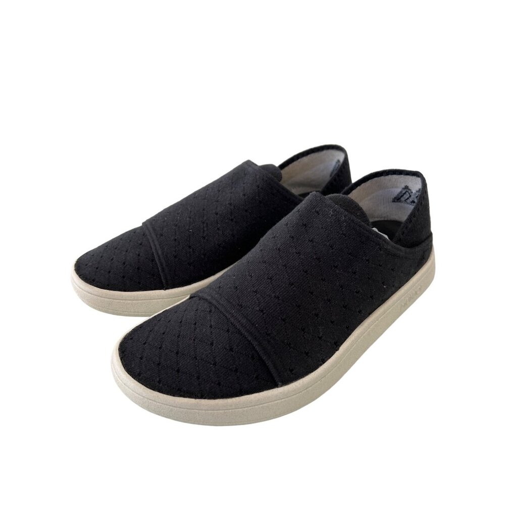 Munjoi All Dai Slip On Sneaker Size 9.5 Black Unisex Comfort Outdoor Athleisure